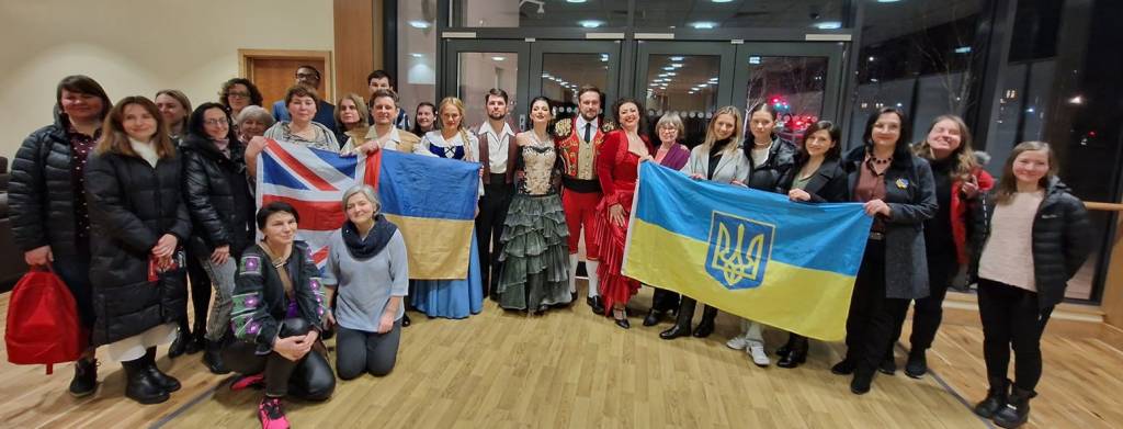 With thanks to North Lincs Council for arranging for us to meet the cast.