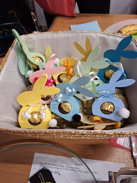 Easter bunnies for our volunteers ))
