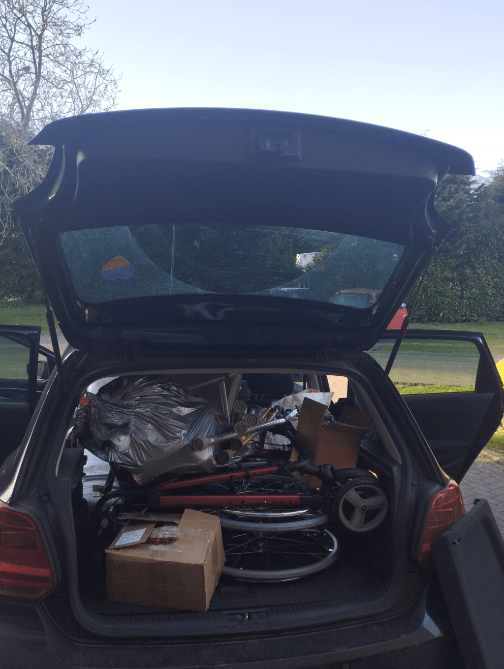 Thanks to everyone at Hanover court for generous donations