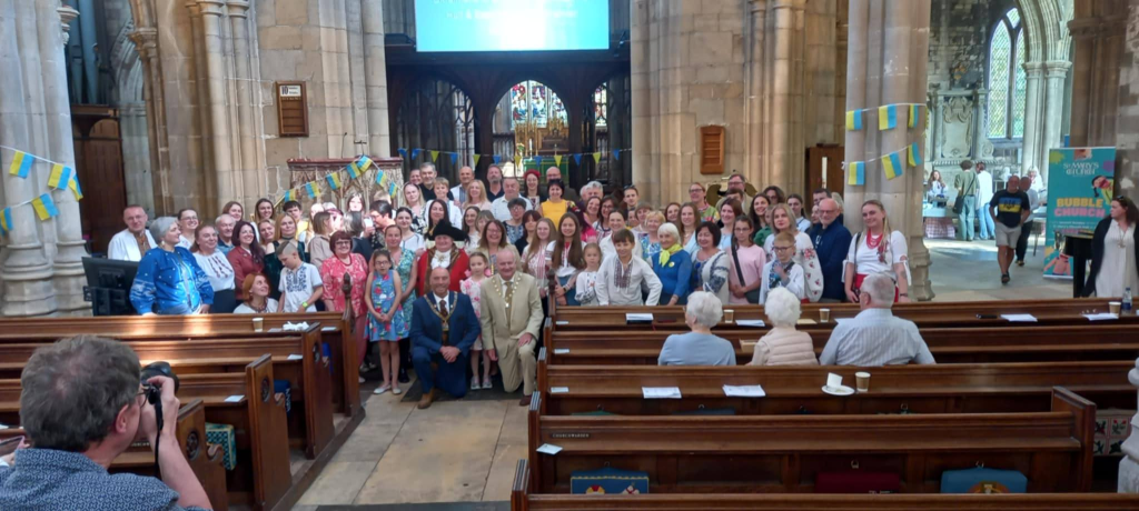 24/08/2025 Ukraine Independence Day in St Mary’s Church,&nbsp;Beverley