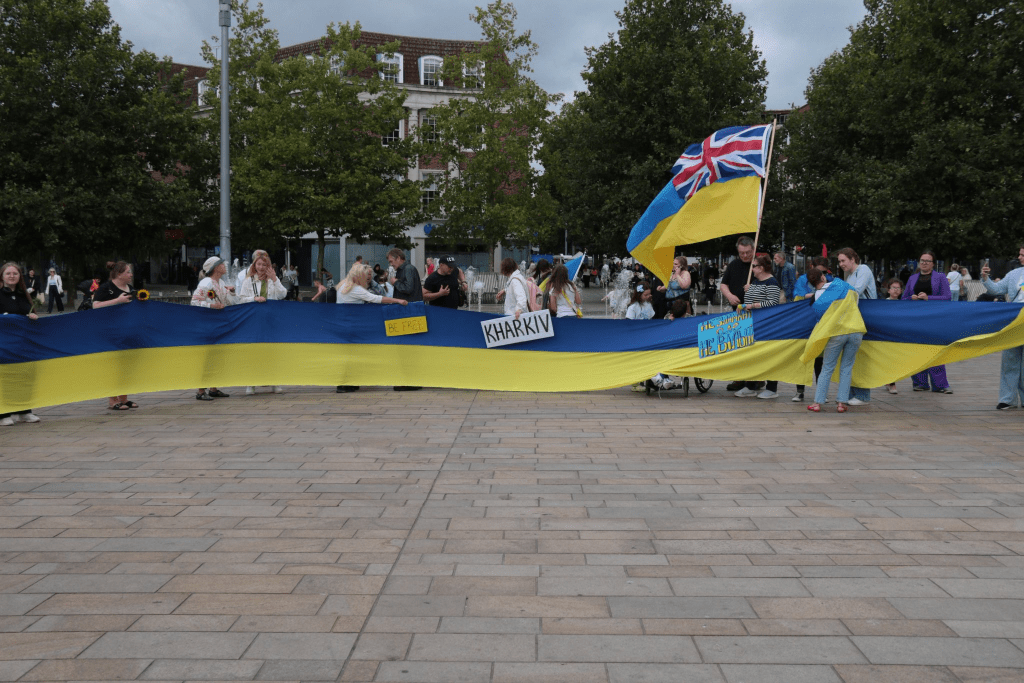 23/08/2025 Ukraine’s Flag Day in&nbsp;Hull